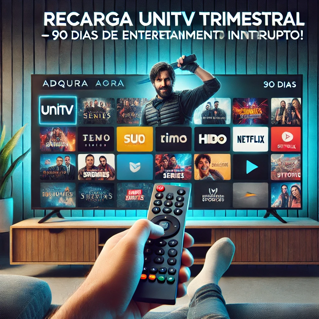 RECARGA UNITV TRIMESTRAL